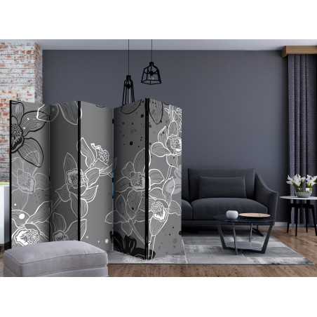 Paravan Winter Flora Ii [Room Dividers] 225 cm x 172 cm-01