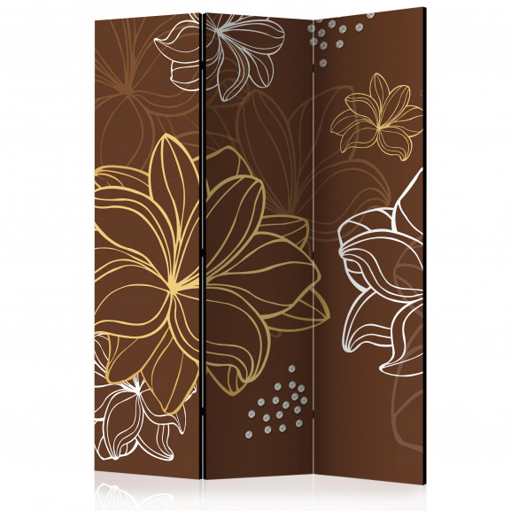 Paravan Autumnal Flora [Room Dividers] 135 cm x 172 cm
