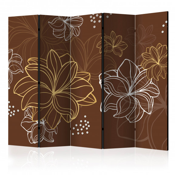 Paravan Autumnal Flora Ii [Room Dividers] 225 cm x 172 cm