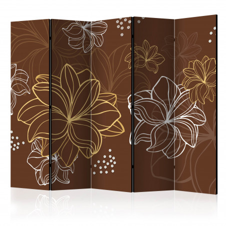 Paravan Autumnal Flora Ii [Room Dividers] 225 cm x 172 cm-01