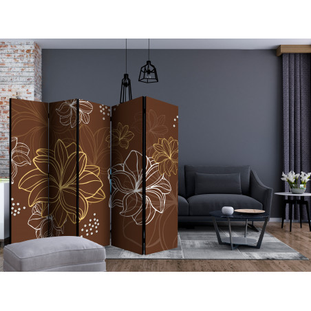 Paravan Autumnal Flora Ii [Room Dividers] 225 cm x 172 cm-01