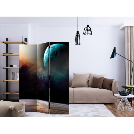 Paravan Like Being On Another Planet [Room Dividers] 135 cm x 172 cm-01