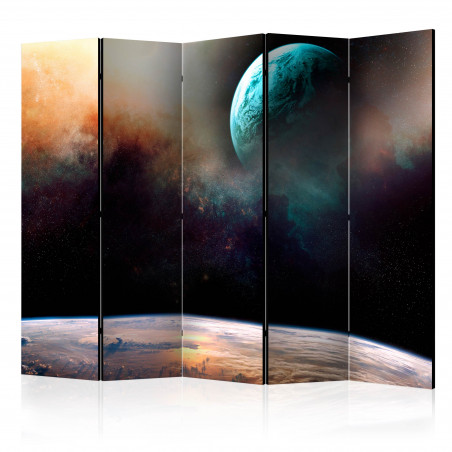 Paravan Like Being On Another Planet Ii [Room Dividers] 225 cm x 172 cm-01
