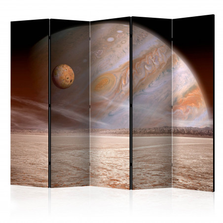Paravan A Small And A Big Planet Ii [Room Dividers] 225 cm x 172 cm-01