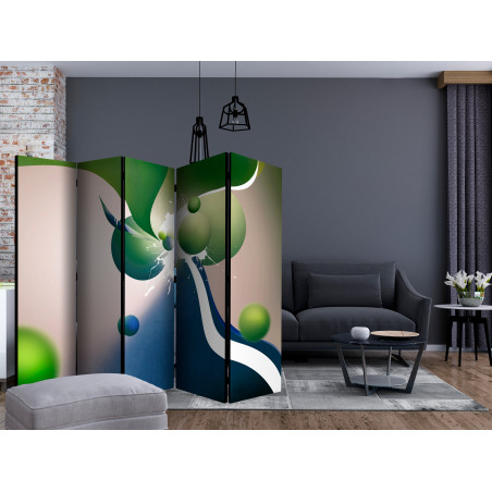 Paravan Geometric Explosion Ii [Room Dividers] 225 cm x 172 cm-01