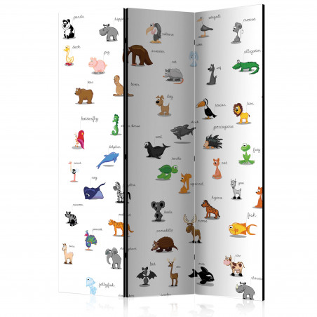 Paravan Animals (For Children) [Room Dividers] 135 cm x 172 cm-01