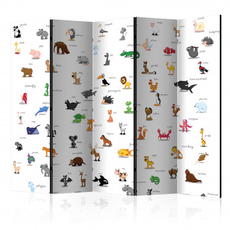 Paravan Animals (For Children) Ii [Room Dividers] 225 cm x 172 cm-01