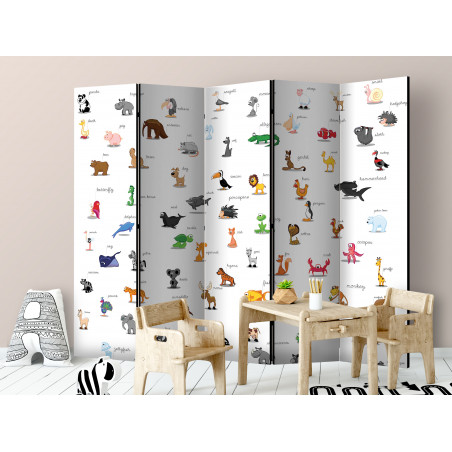 Paravan Animals (For Children) Ii [Room Dividers] 225 cm x 172 cm-01
