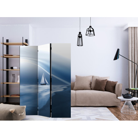 Paravan Lonely Sail Drifting [Room Dividers] 135 cm x 172 cm-01