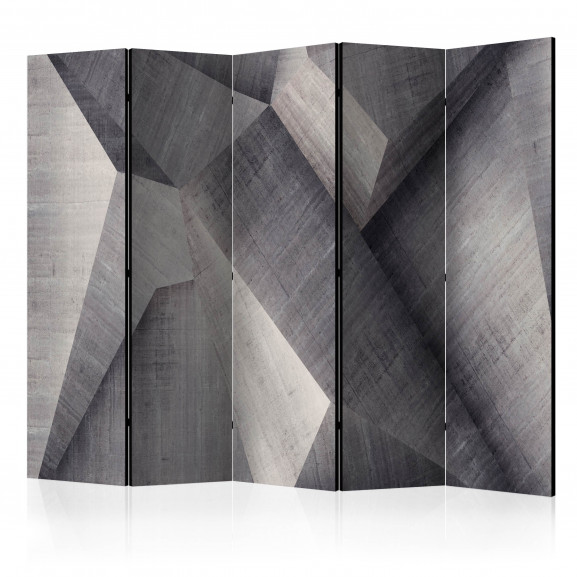 Paravan Abstract Concrete Blocks Ii [Room Dividers] 225 cm x 172 cm 172