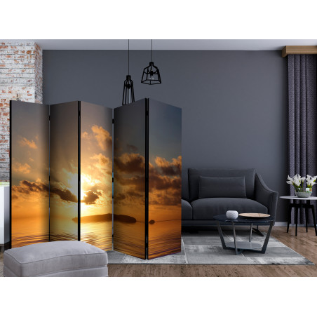 Paravan Sea Sunset Ii [Room Dividers] 225 cm x 172 cm-01