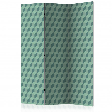 Paravan Monochromatic Cubes [Room Dividers] 135 cm x 172 cm-01