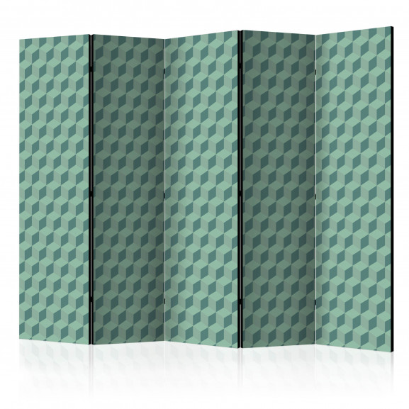 Paravan Monochromatic Cubes Ii [Room Dividers] 225 cm x 172 cm