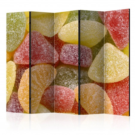 Paravan Tasty Fruit Jellies Ii [Room Dividers] 225 cm x 172 cm-01