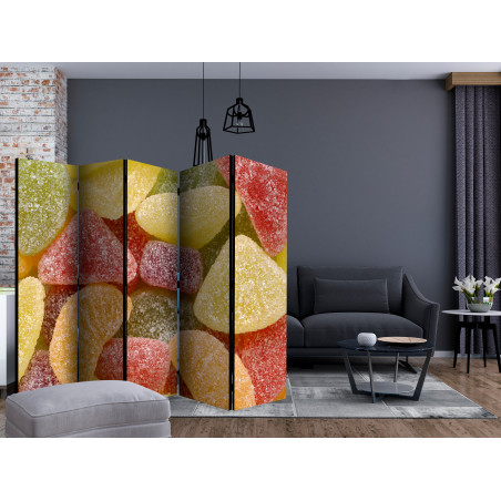 Paravan Tasty Fruit Jellies Ii [Room Dividers] 225 cm x 172 cm-01