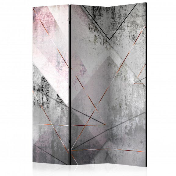 Paravan Triangular Perspective [Room Dividers] 135 cm x 172 cm