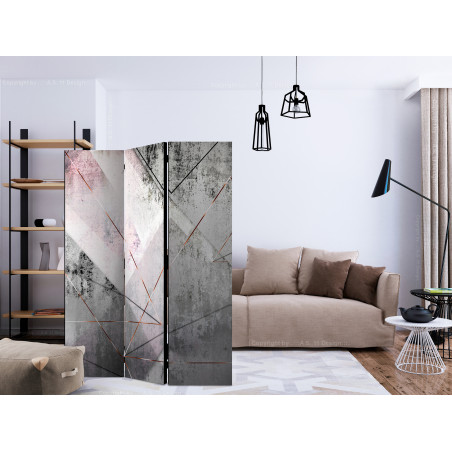 Paravan Triangular Perspective [Room Dividers] 135 cm x 172 cm-01