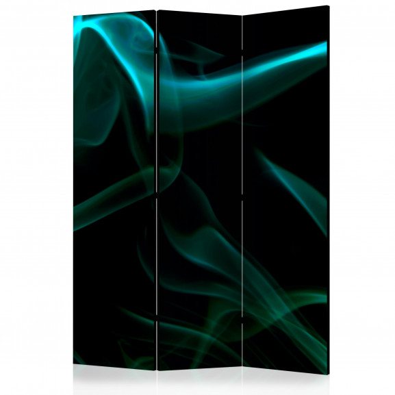 Paravan Blue Smoke Waves [Room Dividers] 135 cm x 172 cm