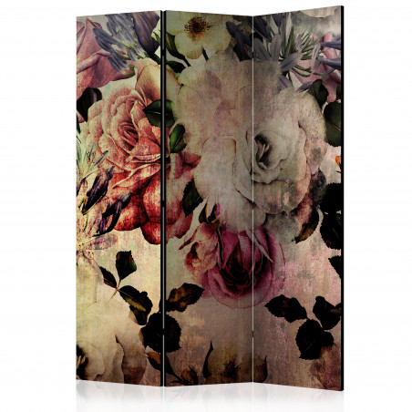 Paravan Nostalgia Flowers [Room Dividers] 135 cm x 172 cm-01