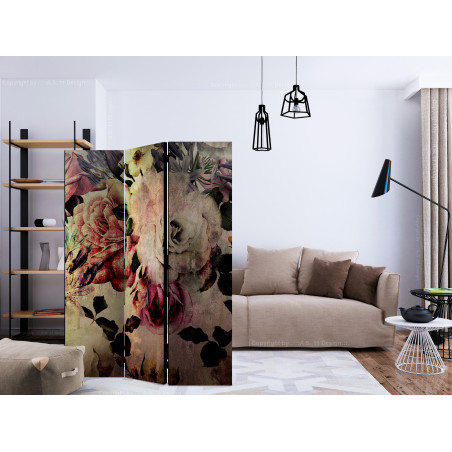 Paravan Nostalgia Flowers [Room Dividers] 135 cm x 172 cm-01