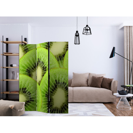Paravan Kiwi Slices [Room Dividers] 135 cm x 172 cm-01
