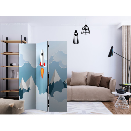 Paravan Rocket In The Clouds [Room Dividers] 135 cm x 172 cm-01