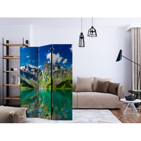 Paravan Mountain Lake [Room Dividers] 135 cm x 172 cm-01