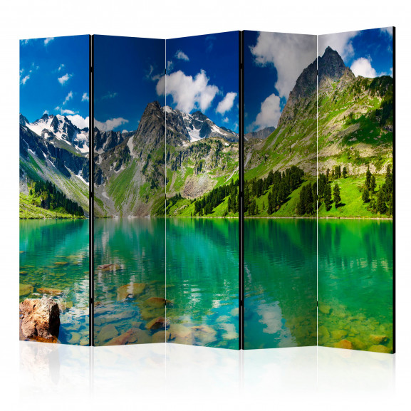 Paravan Mountain Lake Ii [Room Dividers] 225 cm x 172 cm