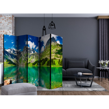 Paravan Mountain Lake Ii [Room Dividers] 225 cm x 172 cm-01
