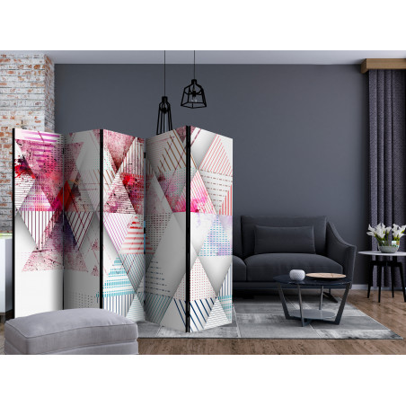 Paravan Triangular World Ii [Room Dividers] 225 cm x 172 cm-01