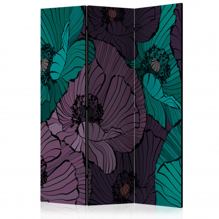Paravan Flowerbed [Room Dividers] 135 cm x 172 cm-01