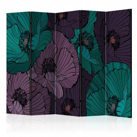 Paravan Flowerbed Ii [Room Dividers] 225 cm x 172 cm-01