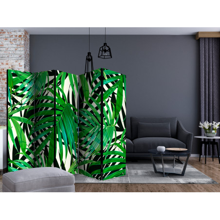 Paravan Tropical Leaves Ii [Room Dividers] 225 cm x 172 cm-01