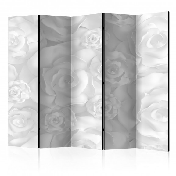 Paravan Plaster Flowers Ii [Room Dividers] 225 cm x 172 cm