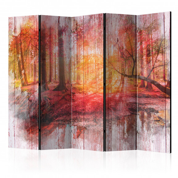 Paravan Autumnal Forest Ii [Room Dividers] 225 cm x 172 cm