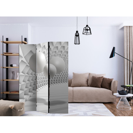 Paravan Abstract Tunnel [Room Dividers] 135 cm x 172 cm-01