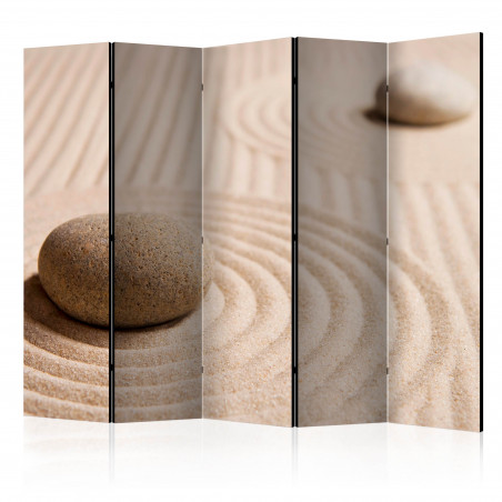 Paravan Sand And Zen Ii [Room Dividers] 225 cm x 172 cm-01