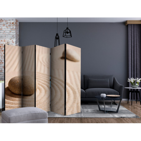 Paravan Sand And Zen Ii [Room Dividers] 225 cm x 172 cm-01