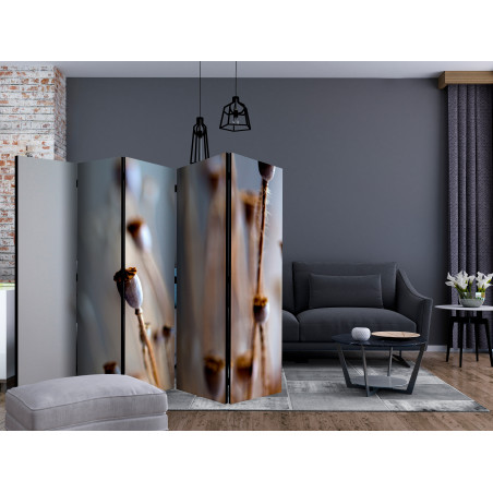 Paravan Poppy Heads Ii [Room Dividers] 225 cm x 172 cm-01
