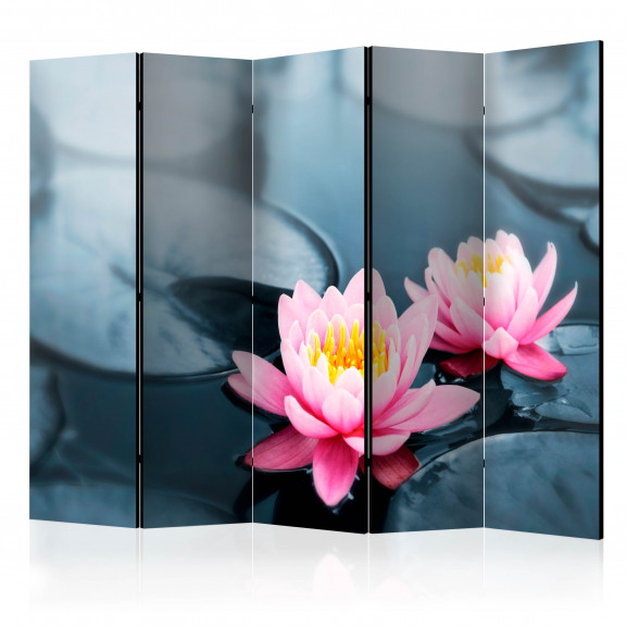 Paravan Lotus Blossoms Ii [Room Dividers] 225 cm x 172 cm 172