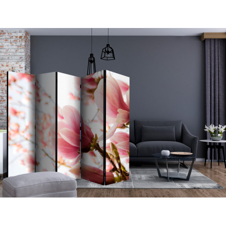 Paravan Pink Magnolia Ii [Room Dividers] 225 cm x 172 cm-01