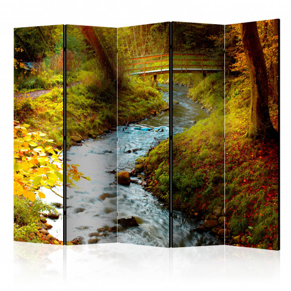 Paravan Brook (Sunrise) Ii [Room Dividers] 225 cm x 172 cm