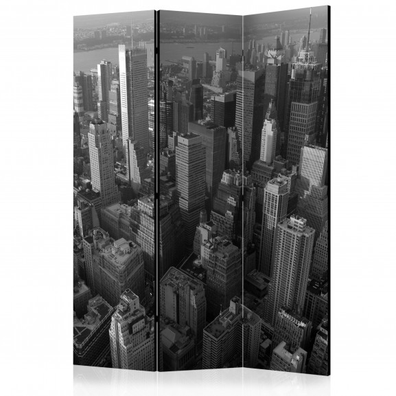 Paravan New York: Skyscrapers (Bird'S Eye View) [Room Dividers] 135 cm x 172 cm