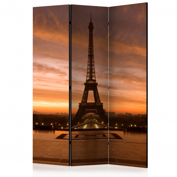 Paravan Eiffel Tower At Dawn [Room Dividers] 135 cm x 172 cm