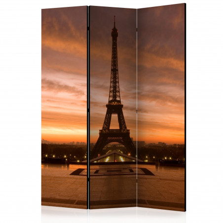 Paravan Eiffel Tower At Dawn [Room Dividers] 135 cm x 172 cm-01