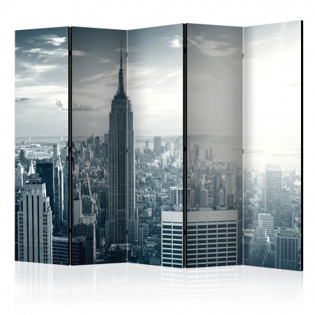 Paravan Amazing View To New York Manhattan At Sunrise Ii [Room Dividers] 225 cm x 172 cm-01