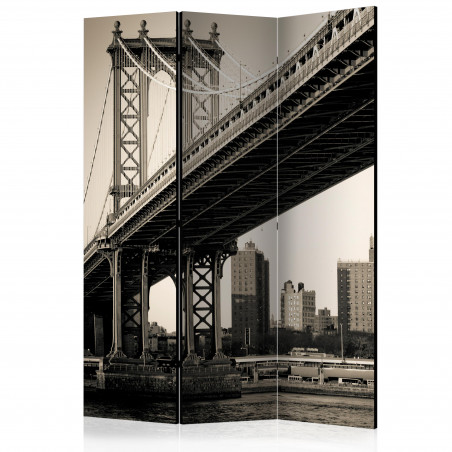 Paravan Manhattan Bridge, New York [Room Dividers] 135 cm x 172 cm-01