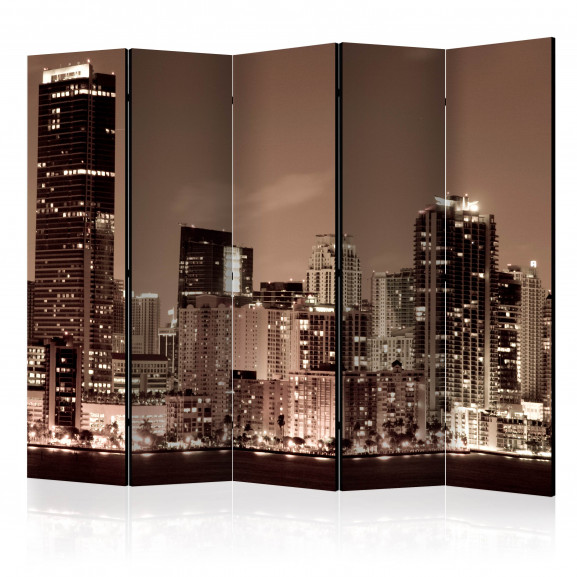 Paravan Night Life In Miami Ii [Room Dividers] 225 cm x 172 cm