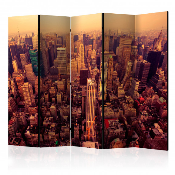 Paravan Bird Eye View Of Manhattan, New York Ii [Room Dividers] 225 cm x 172 cm