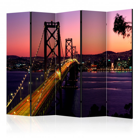 Paravan Charming Evening In San Francisco Ii [Room Dividers] 225 cm x 172 cm